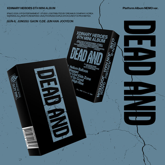 XDINARY HEROES - DEAD AND 8TH MINI ALBUM PLATFORM ALBUM NEMO VER - COKODIVE