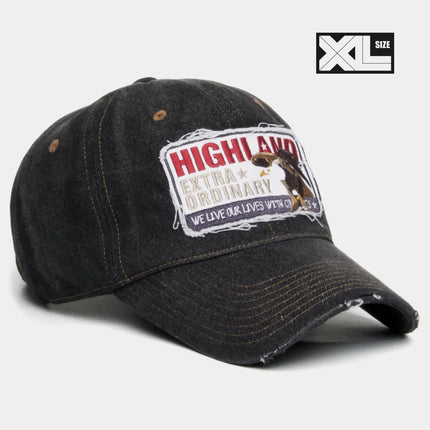 [BTS JIMIN PICK] PLATEAU XL HIGH EA DENIM CAP BLACK - COKODIVE
