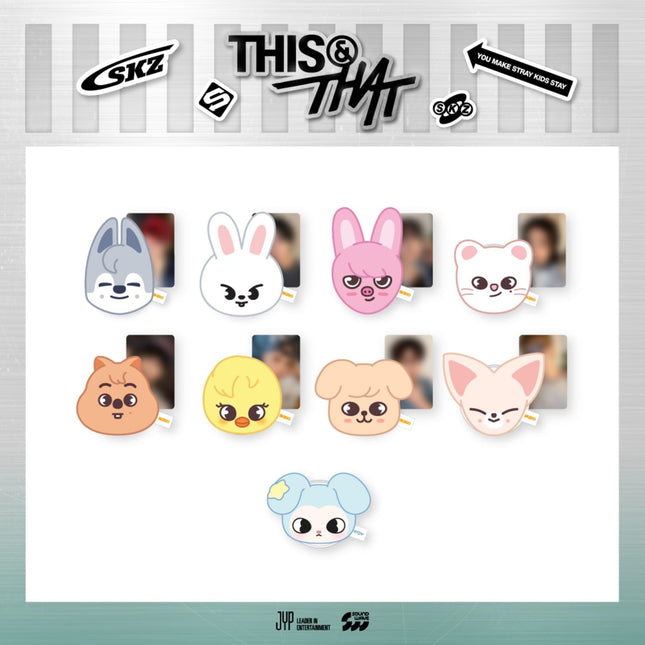STRAY KIDS - THIS & THAT POP UP OFFICIAL MD PLUSH MAGNETIC HOLDER