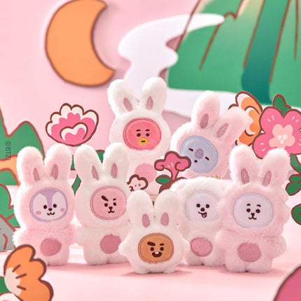 BT21 - K-TOKKI EDITION FLAT PLUSH KEYRING - COKODIVE