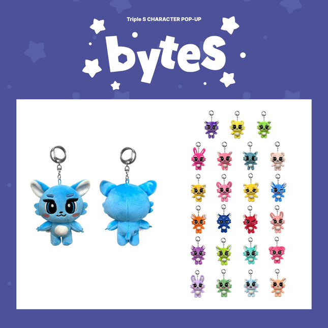 TRIPLES - BYTES OFFICIAL CHARACTER MD PLUSH KEYRING - COKODIVE