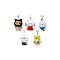 LE SSERAFIM - EASY CRAZY HOT 2025 TOUR OFFICIAL MD PLUSH KEYRING - COKODIVE
