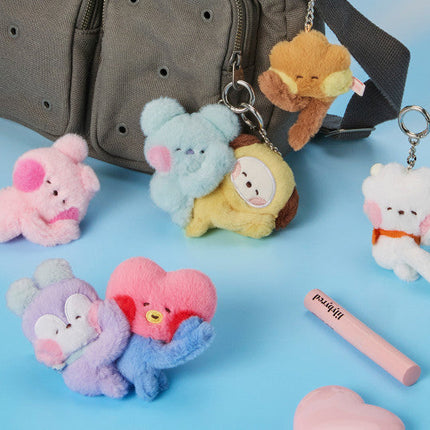 BT21 - HUG ME MINI MININI PLUSH KEYRING - COKODIVE