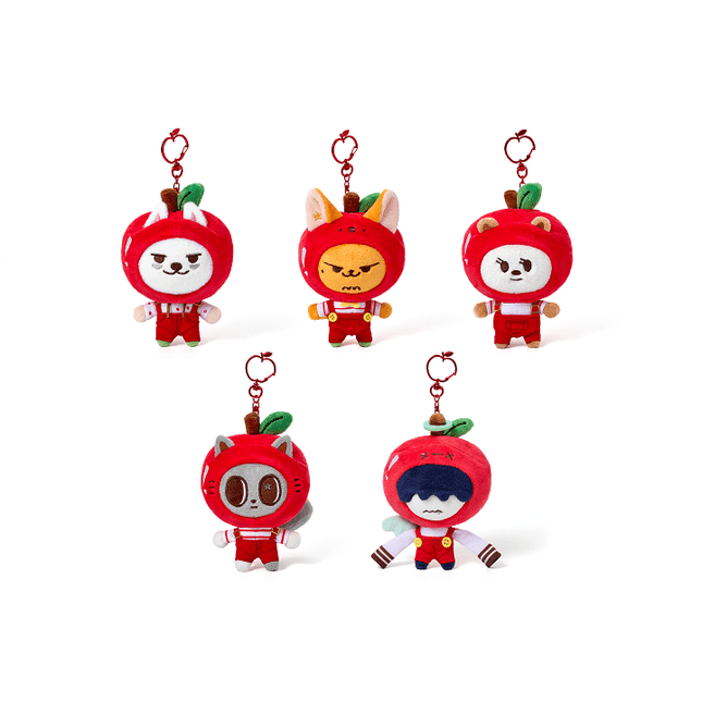 [2ND PRE-ORDER] TXT - PPULBATU HEY! APPUL OFFICIAL MD PLUSH KEYRING (APPLE VER) - COKODIVE