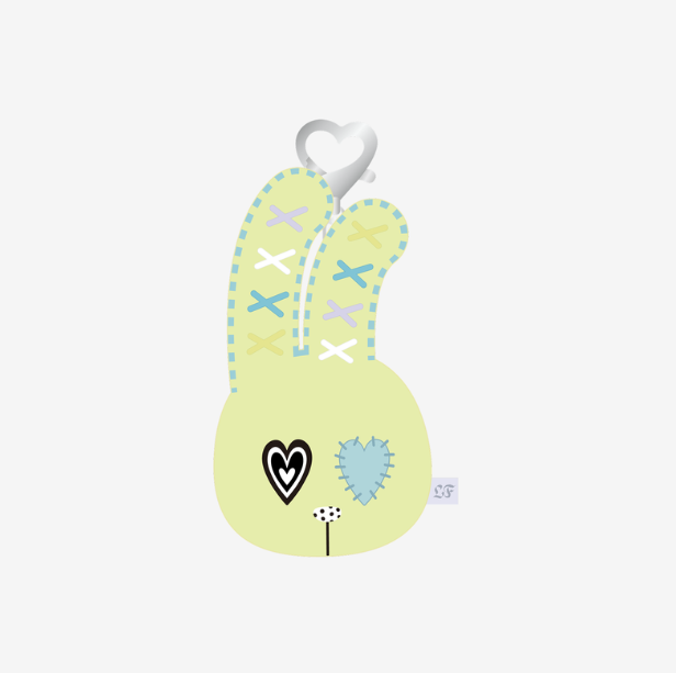 TWICE CHAEYOUNG - LIL FANTASY VOL.1 THE FIRST ALBUM OFFICIAL MD PLUSH KEYRING - COKODIVE
