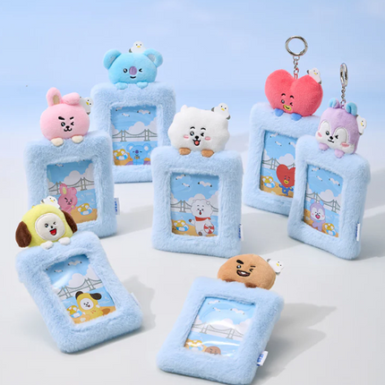 BT21 - BUSAN PHOTOCARD HOLDER PLUSH KEYRING - COKODIVE