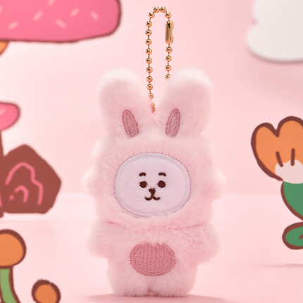 BT21 - K-TOKKI EDITION FLAT PLUSH KEYRING - COKODIVE
