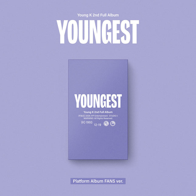 DAY6 YOUNG K - YOUNGEST 2ND FULL ALBUM PLATFORM ALBUM FANS VER - COKODIVE
