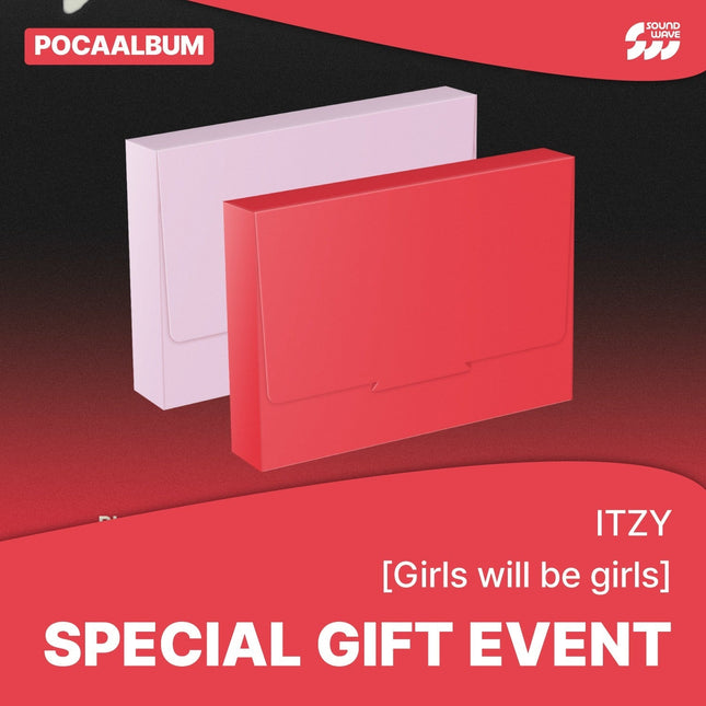 ITZY - GIRLS WILL BE GIRLS ALBUM SOUNDWAVE GIFT POCAALBUM VER - COKODIVE