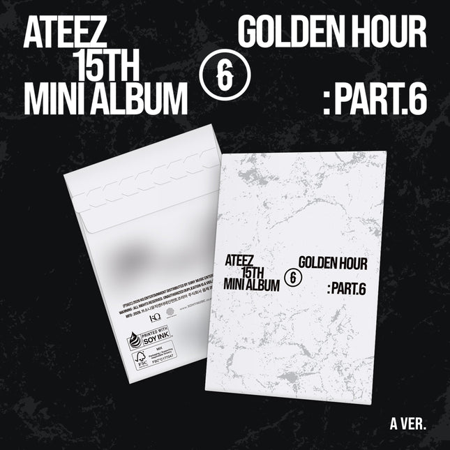 ATEEZ - GOLDEN HOUR : PART.6 15TH MINI ALBUM POCAALBUM A VER - COKODIVE