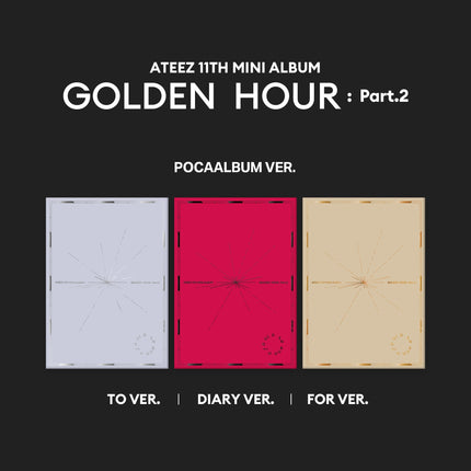 ATEEZ - GOLDEN HOUR : PART.2 11TH MINI ALBUM POCAALBUM SET - COKODIVE