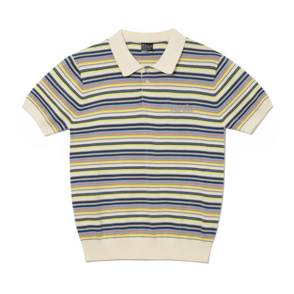 [ATEEZ HONGJOONG PICK] SCRIPT KNIT POLO CREAM - COKODIVE