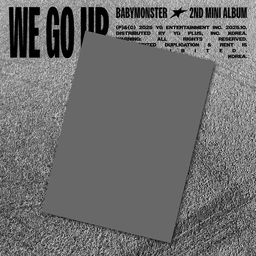 BABYMONSTER - WE GO UP 2ND MINI ALBUM POSTCARD VER - COKODIVE