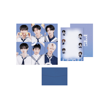 ENHYPEN - SAILOR ENHYPEN WORLD OFFICIAL MD POSTCARD & LETTER SET - COKODIVE