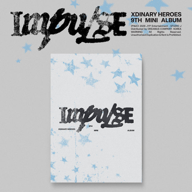 XDINARY HEROES - IMPULSE 9TH MINI ALBUM FANS GIFT POSTCARD BOOK VER - COKODIVE