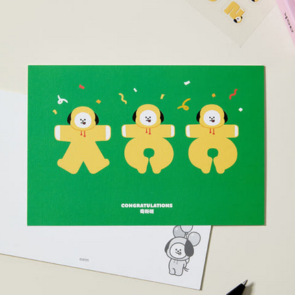 BT21 - SOUVENIR EDITION HANGEUL POSTCARD - COKODIVE