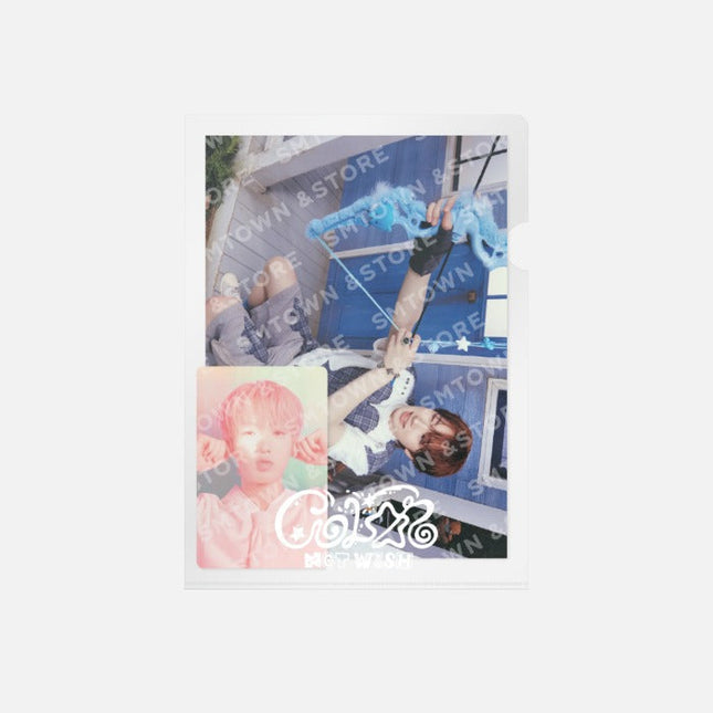 NCT WISH - FIND YOUR COLOR POP UP OFFICIAL MD POSTCARD + HOLOGRAM PHOTO CARD SET - COKODIVE