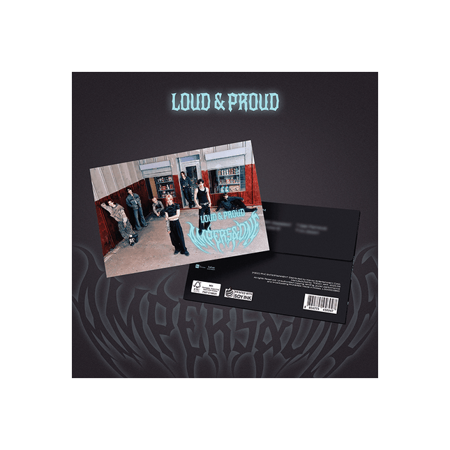 AMPERS&ONE - LOUD & PROUD 3RD MINI ALBUM WEVERSE SHOP GIFT STANDARD SET + POSTCARD VER - COKODIVE