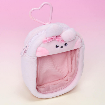 BT21 - RIBBONED U MININI CLEAR BAG CHARM POUCH - COKODIVE