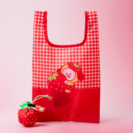 BT21 - STRAWBERRY PARTY POUCH MARKET BAG - COKODIVE