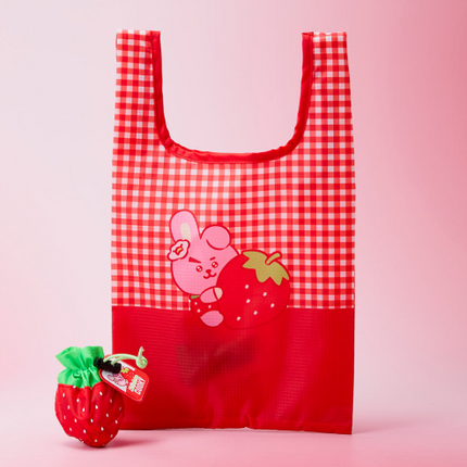 BT21 - STRAWBERRY PARTY POUCH MARKET BAG - COKODIVE