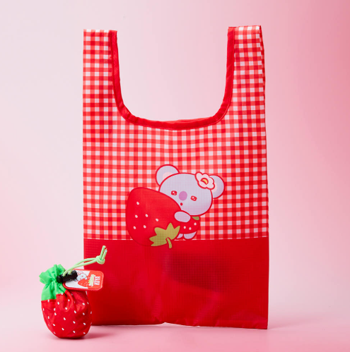BT21 - STRAWBERRY PARTY POUCH MARKET BAG - COKODIVE