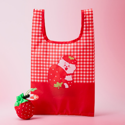 BT21 - STRAWBERRY PARTY POUCH MARKET BAG - COKODIVE