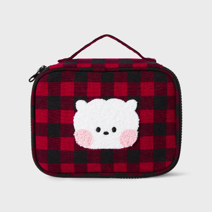 BT21 - MININI BASIC CHECK POUCH