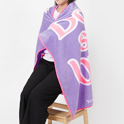 PURPLE PINK LAP BLANKET MEDIUM - COKODIVE