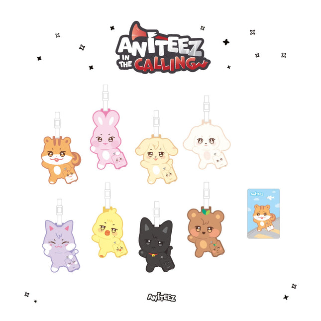 ATEEZ - ANITEEZ IN THE CALLING POP UP OFFICIAL MD PVC LUGGAGE TAG - COKODIVE