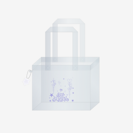 STRAY KIDS - SKZ 5'CLOCK 5TH FAN MEETING OFFICIAL MD PVC SHOPPER BAG - COKODIVE