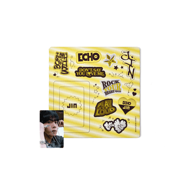 BTS JIN - ECHO OFFICIAL MD PHOTO & MAGNET PHOTO HOLDER - COKODIVE