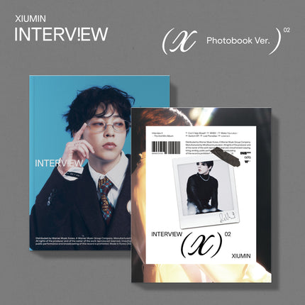 XIUMIN - INTERVIEW X 2ND MINI ALBUM PHOTOBOOK VER SET