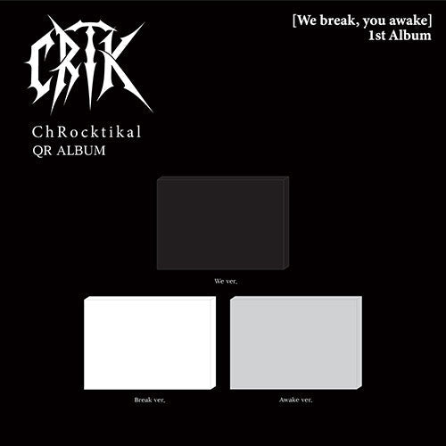 CHROCKTIKAL - WE BREAK, YOU AWAKE 1ST ALBUM QR ALBUM VER SET - COKODIVE
