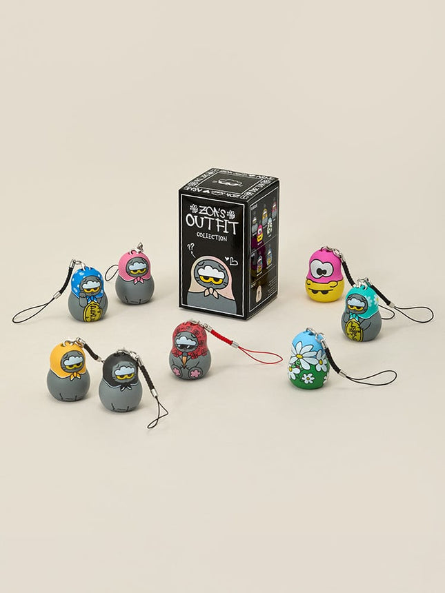 G-DRAGON - ZO&FRIENDS LUCKY SHOP OFFICIAL MD RANDOM FIGURE KEYRING - COKODIVE