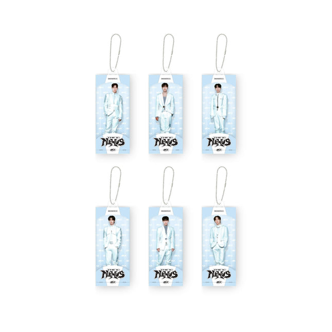 MONSTA X - THE X : NEXUS WORLD TOUR OFFICIAL MD RANDOM MINIATURE KEYRING - COKODIVE