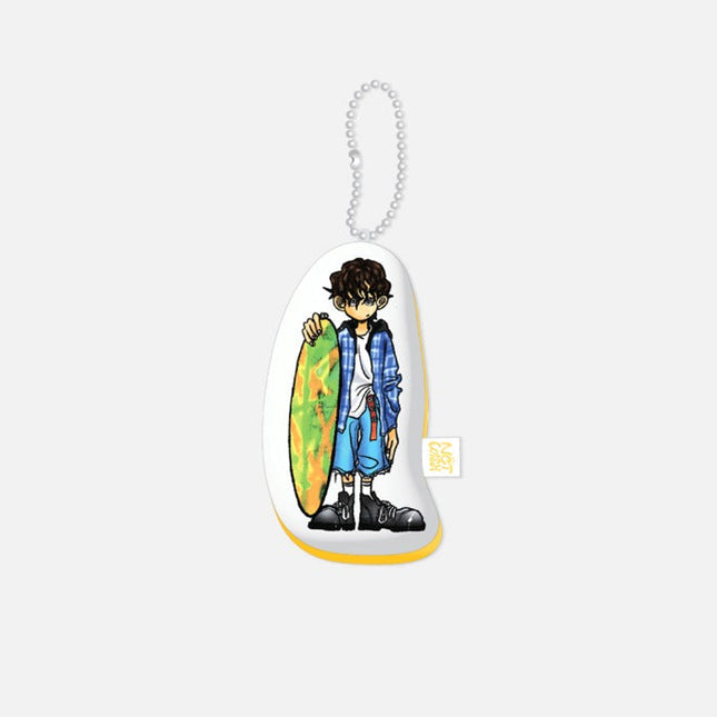 NCT WISH - FIND YOUR COLOR POP UP OFFICIAL MD RANDOM MINI CUSHION KEY RING - COKODIVE