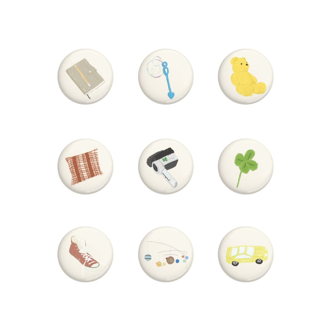 THE BOYZ - LUCKY LITTLE THINGS OFFICIAL MD RANDOM MINI PIN BUTTON - COKODIVE