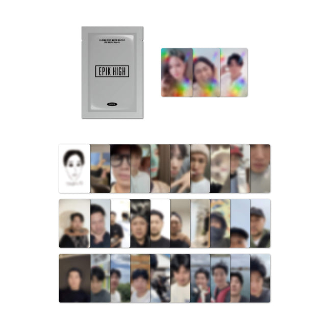 EPIK HIGH - 2025 CONCERT OFFICIAL MD RANDOM PHOTOCARD PACK - COKODIVE