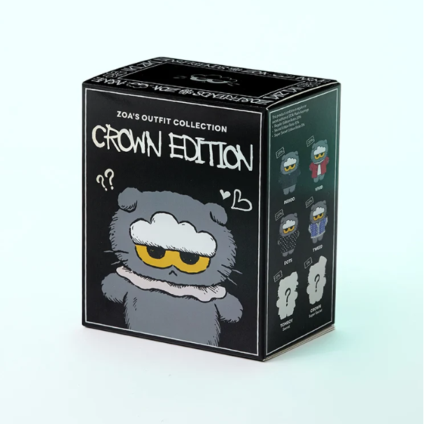 ZO&FRIENDS - ZOA CROWN EDITION RANDOM PLUSH KEYRING - COKODIVE