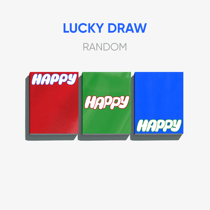 BTS JIN - HAPPY 1ST SOLO ALBUM WEVERSE LUCKY DRAW EVENT PHOTOBOOK RANDOM - COKODIVE