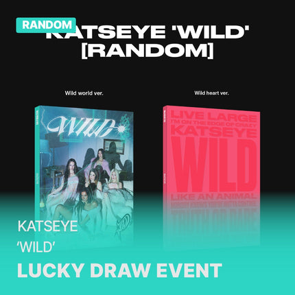 KATSEYE - WILD 3RD EP ALBUM SOUNDWAVE LUCKY DRAW STANDARD RANDOM - COKODIVE