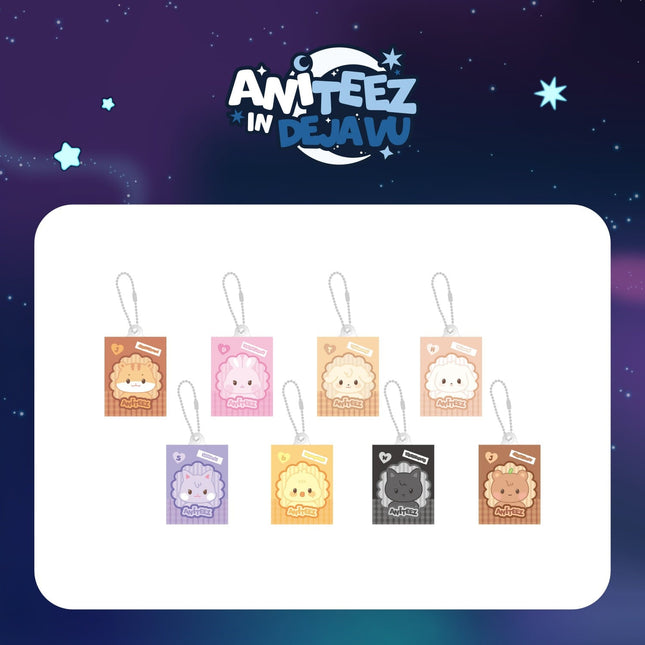 ATEEZ - ANITEEZ IN DEJAVU POP UP OFFICIAL MD RANDOM MINIATURE KEYRING - COKODIVE