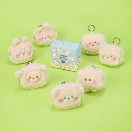 BT21 - FLUFFY NEW YEAR RANDOM POUCH KEYRING - COKODIVE