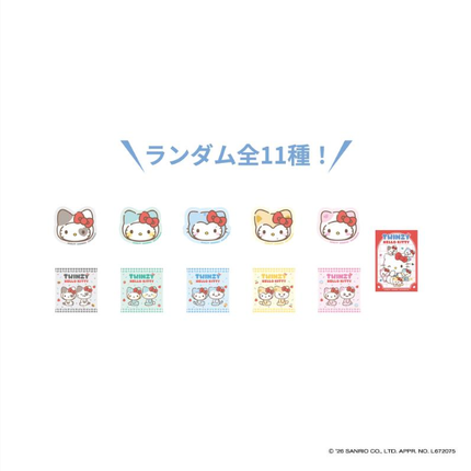 ITZY - TWINZY X HELLO KITTY OFFICIAL MD RANDOM STICKER - COKODIVE