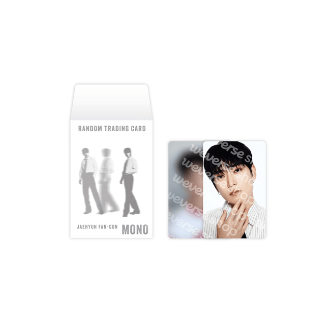 NCT JAEHYUN - MONO FAN CON TOUR OFFICIAL MD RANDOM TRADING CARD - COKODIVE