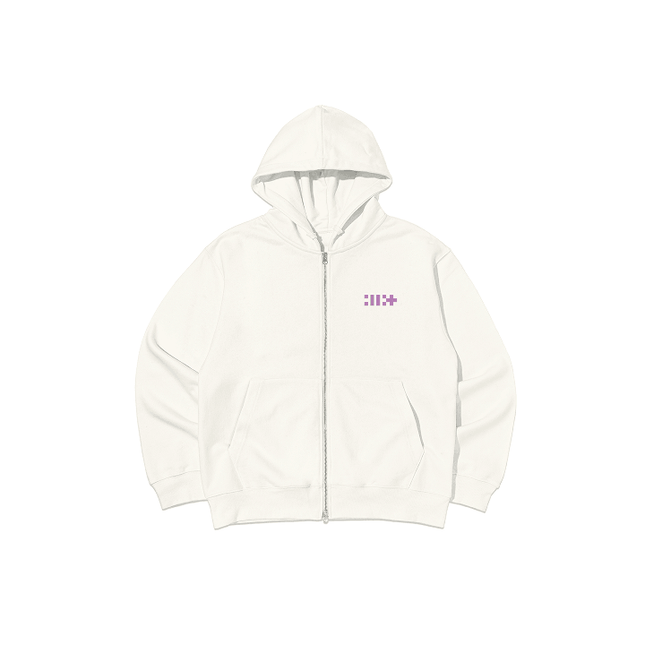 ILLIT - SUPER REAL ME OFFICIAL MD REAL ME ZIP UP HOODIE - COKODIVE