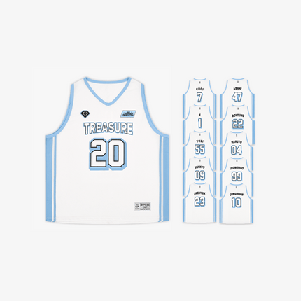 TREASURE - REBOOT FINAL IN SEOUL OFFICIAL MD BASKETBALL JERSEY - COKODIVE