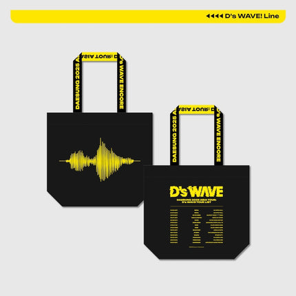 DAESUNG - D'S WAVE 2025 ASIA TOUR ENCORE OFFICIAL MD D'S WAVE! REUSABLE BAG - COKODIVE