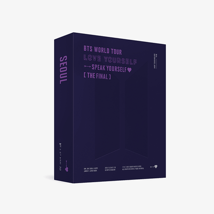 BTS - WORLD TOUR LOVE YOURSELF : SPEAK YOURSELF THE FINAL BLU-RAY